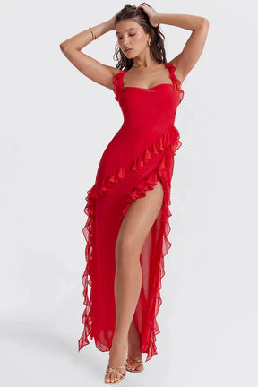 Vestido Longo Split - Lindele Exclusive