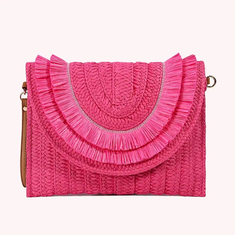 Bolsa de Palha Chic Pequena