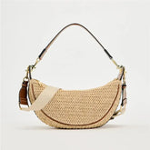 Bolsa de Palha Pequena Meia Lua