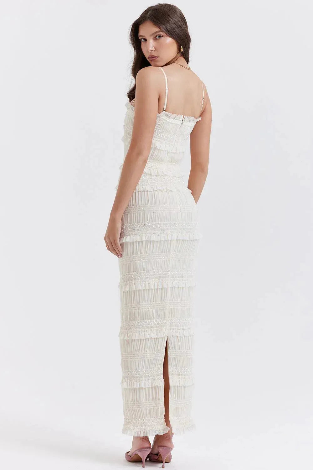 Vestido Longo Comprimento - Lindele Exclusive