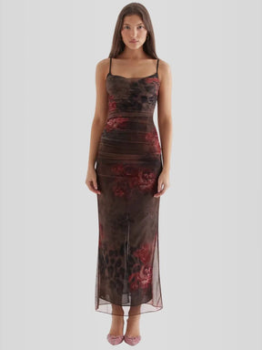 Vestido Longo Slim - Lindele Exclusive