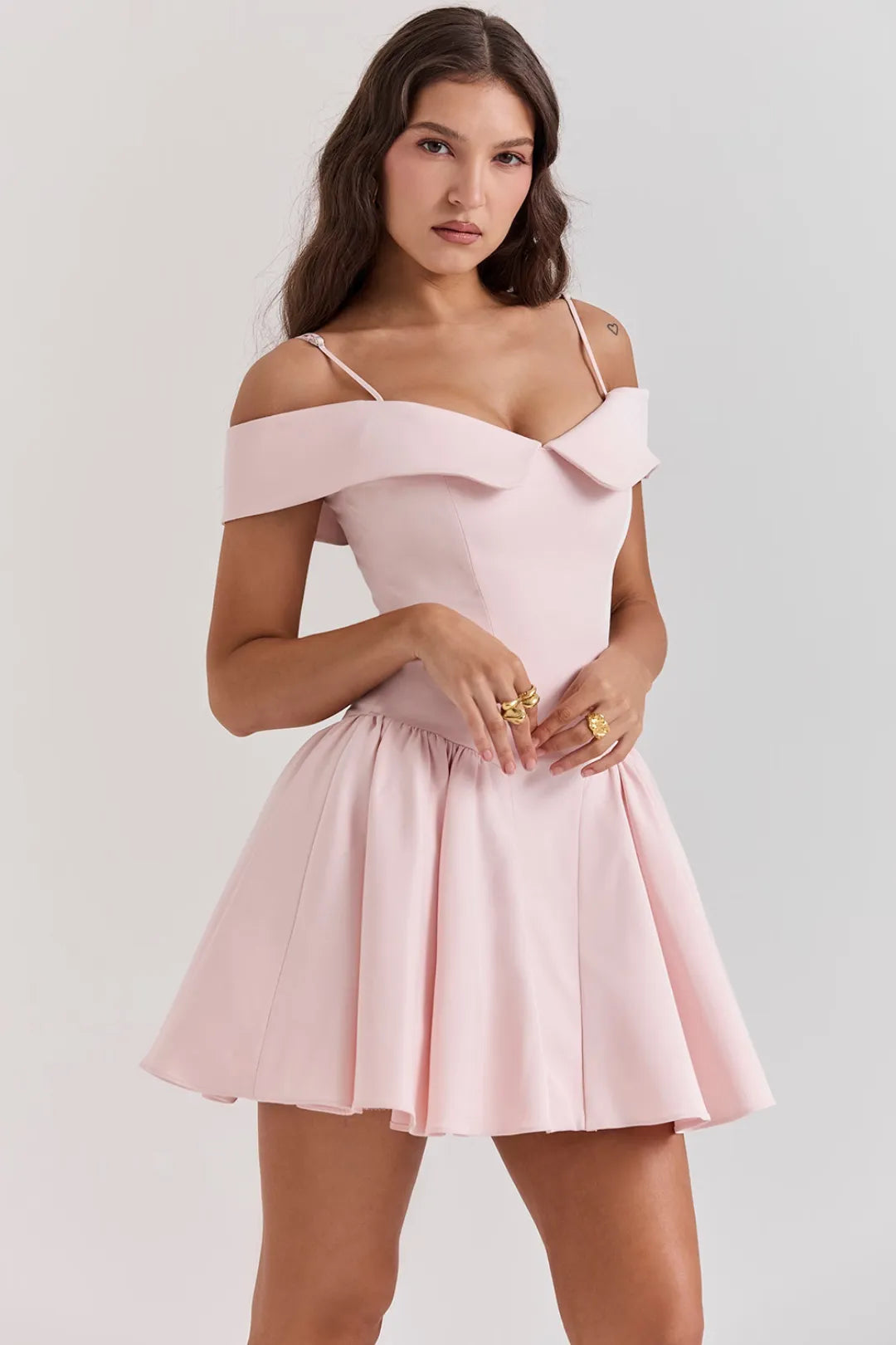 Vestido Curto Bailarina - Lindele Exclusive