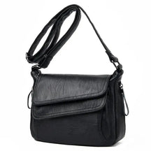 Bolsa Transversal Feminina Couro