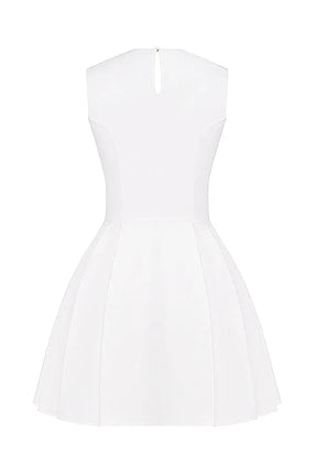 Vestido Curto Plissado - Lindele Exclusive