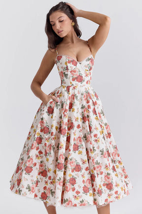 Vestido Midi Modelador Com Forro em Tule - Lindele Exclusive