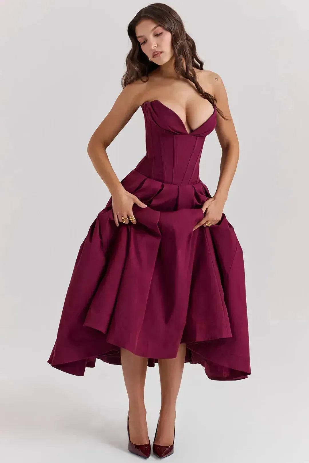 Vestido Espartilho Modelador  - Lindele Exclusive