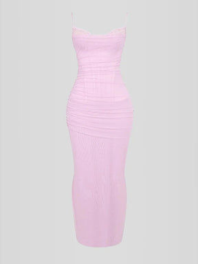 Vestido Longo Slim - Lindele Exclusive