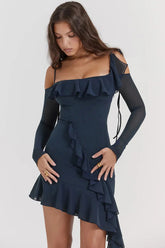 Vestido Midi Decote com Alça - Lindele Exclusive