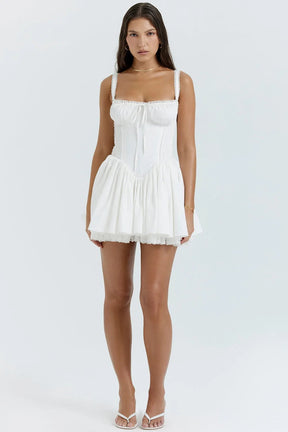 Vestido Curto de Algodão - Lindele Exclusive