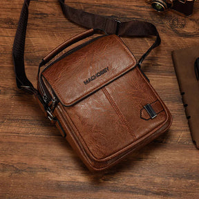 Mochila Masculina de Couro Legítimo - Enduro