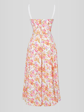 Vestido Bustier Midi - Modelador - Lindele Exclusive