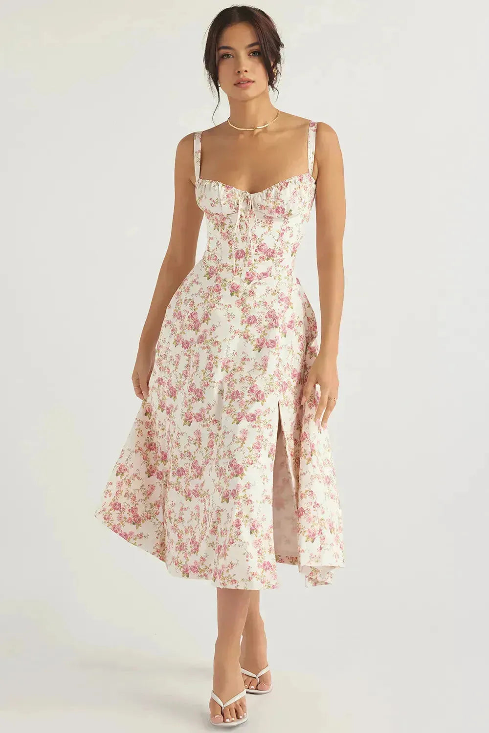 Vestido Midi Charlotte - Lindele Exclusive