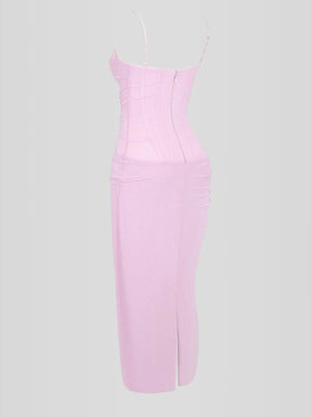 Vestido Longo Slim - Lindele Exclusive