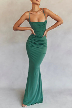 Vestido Longo Vinho - Lindele Exclusive